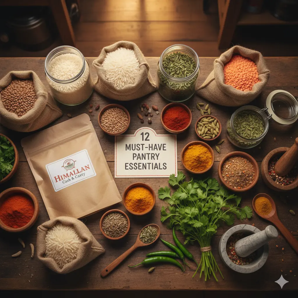12 Must-Have Nepali & Indian Pantry Essentials for Every UK Kitchen (From Himalayan Cash & Carry)